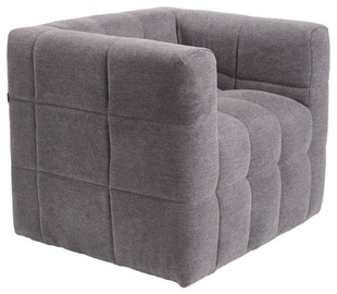 Atzveltnes krēsls Homla Biskoto Basic, pelēka, 80 cm x 68 cm x 65 cm