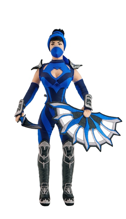 Плюшевая игрушка Mortal Kombat – Kitana Plush, синий