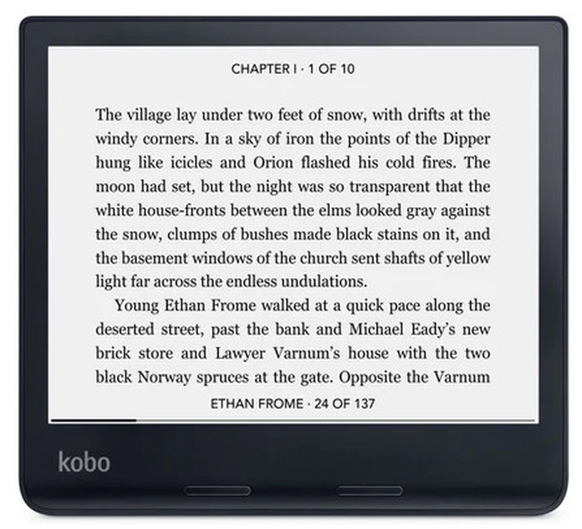 E-grāmatu lasītājs Kobo Sage N778-KU-BK-K-EP, 32 GB