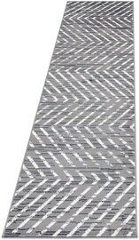 Ковровая дорожка Ayyildiz Base Geometric, белый/серый, 250 см x 80 см