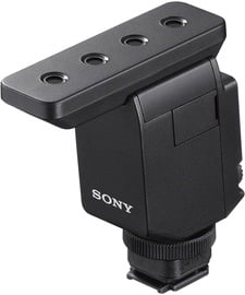 Mikrofons Sony ECM-B10, 8.17 cm, melna