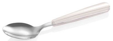 Teelusikas Tescoma Fancy Home Teaspoon, plastik/roostevaba teras, valge/roostevaba teras