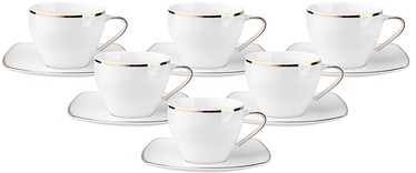 Kafijas / tējas servīze MariaPaula Moderna Gold, 0.25 l, 12 gab.