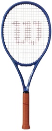 Теннисная ракетка Wilson Roland Garros Clash 100 V2 WR089811U3, синий/коричневый