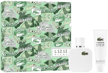 Dovanų komplektas vyrams Lacoste Eau De Lacoste L.12.12 Blanc, vyrams