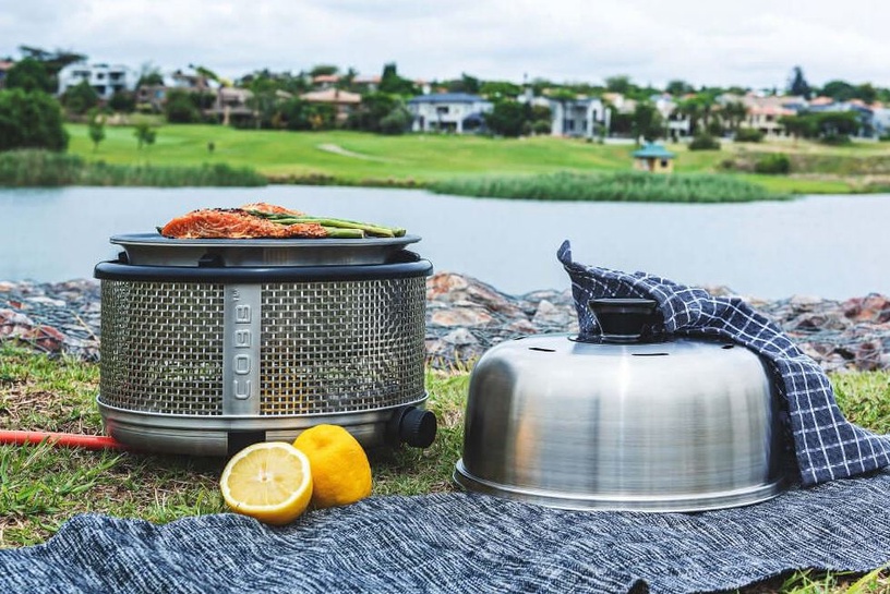 Reisi/pikniku grill Cobb Premier, hõbe, 33 cm