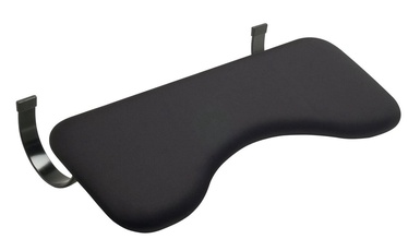 Randmetugi Jobmate Arm Rest, 660 mm x 300 mm x 30 mm, must