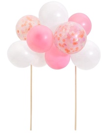 Dekoratsioon Meri Meri Cake Topper Balloon, roosa, 11 tk