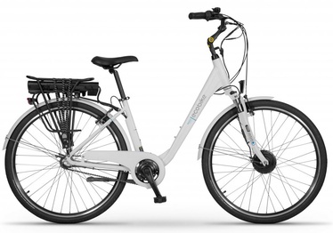 Elektrinis dviratis Ecobike Basic Nexus, 17" (42 cm), 28", 250 W, 8.7 Ah, balta