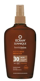 Sauļošanās krēms Ecran Sunnique Broncea+ SPF30, 100 ml
