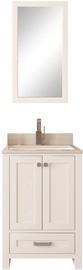 Комплект мебели для ванной Kalune Design Erie 24, белый, 54 x 60 см x 86 см