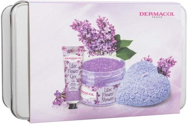 Набор для ухода за телом Dermacol Lilac Flower, 360 г, 3 шт.