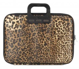 Сумка для ноутбука Bombata Limited Edition Leopard, коричневый/черный, 15.6-16″
