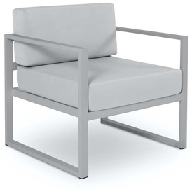 Садовый стул Calme Jardin Nicea, серый, 65 см x 70 см x 76 см