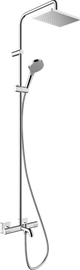 Dušo komplektas su termostatiniu maišytuvu Hansgrohe Vernis Shape 26284000