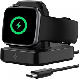 Зарядное устройство Spigen Apple Watch ArcField™ Wireless Charger, черный, 2000 мм