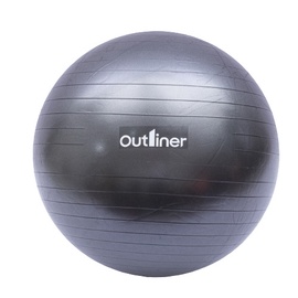 Гимнастический мяч Outliner, черный, 85 см