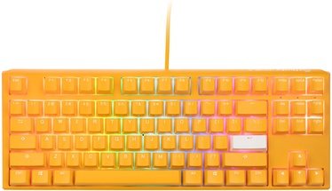 Клавиатура Ducky One 3 TKL One 3 TKL Cherry MX Speed Silver, Английский (US), желтый