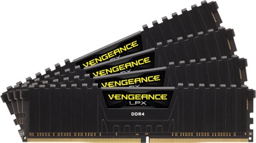 Operatīvā atmiņa (RAM) Corsair Vengeance LPX Black, DDR4, 128 GB, 3200 MHz
