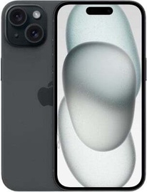 Мобильный телефон Apple iPhone 15, черный, 6GB/128GB