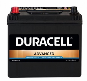Akumulators Duracell Advanced DA 60L, 12 V, 60 Ah, 480 A