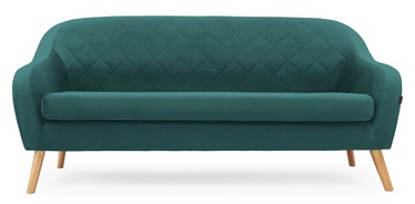 Dīvāns Homede Coranti Marine 3P, zaļa, 187 x 85 x 85 cm