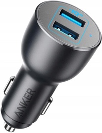 Зарядное устройство Anker PowerDrive III, 2 x USB 3.0, черный