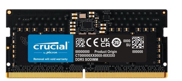 Operatīvā atmiņa (RAM) Crucial CT8G48C40S5, DDR5 (SO-DIMM), 8 GB, 4800 MHz