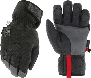 Перчатки зимние Mechanix Wear ColdWork, для взрослых, флис, черный/серый, M, 2 шт.