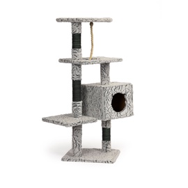 Когтеточка для кота ModernHome, 390 мм x 390 мм x 1080 мм