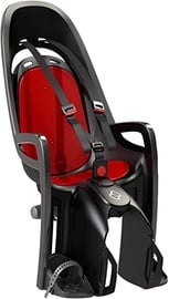 Детское кресло для велосипеда Hamax Zenith With Carrier Adapter 553042, красный/серый, задняя