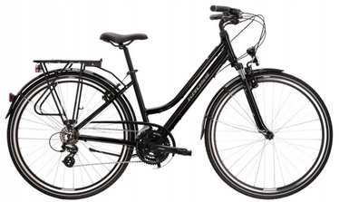 Velosipēds tūristu Kross Trans 2.0 Lady, 28 ", M rāmis, melna/pelēka