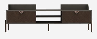 TV-laud Kalune Design Linea, hall/tumepruun, 180 cm x 45 cm x 58 cm