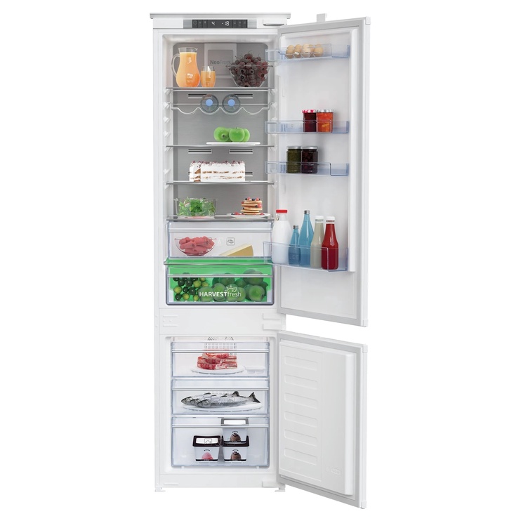 Iebūvējams ledusskapis saldētava apakšā Beko BCNA306E3SN