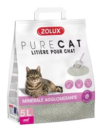 Kaķu pakaiši organiskās (cementējošās) Zolux Pure Cat, 5 l