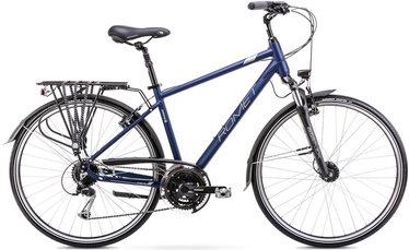 Velosipēds tūristu Romet Wagant 5, 28 ", 21" rāmis, zila/grafīta