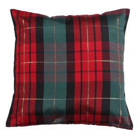 Dekoratīvs spilvens Domoletti CHRISTMAS TARTAN, 450 mm x 450 mm