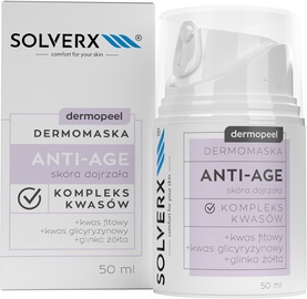 Sejas maskas sievietēm Solverx Dermopeel Dermomaska, 50 ml