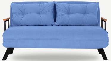 Dīvāngulta Hanah Home Sando 2-Seater, zila, 78 x 133 x 78 cm