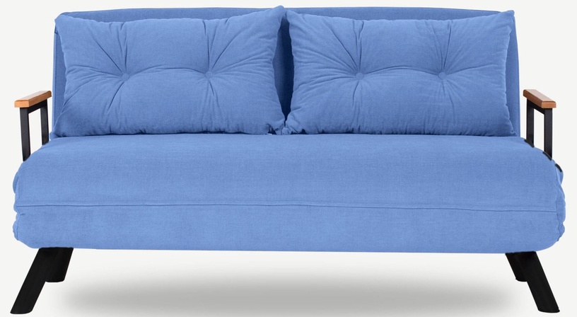 Dīvāngulta Hanah Home Sando 2-Seater, zila, 78 x 133 cm x 78 cm