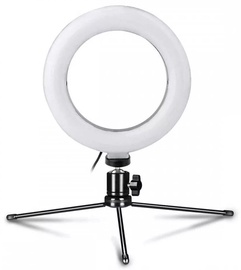 Apgaismojums Platinet PMRL6 Vlog LED Desktop 6", balta