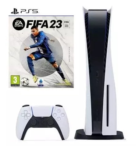 Игровая приставка Sony Playstation 5 Blu-ray Edition + FIFA 23 цена