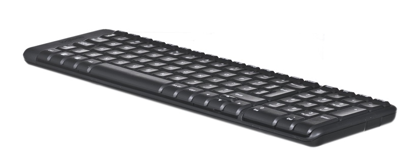 Klaviatūra Logitech MK220 INT EN, juoda, belaidė