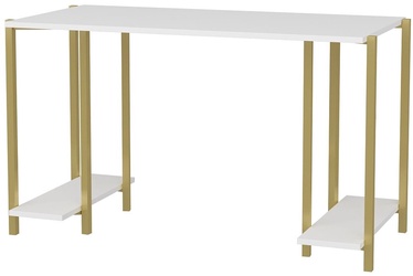 Стол Kalune Design Academy 322RTC1405, золотой/белый