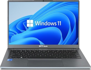 Sülearvuti NTT System B14IP, Intel® Core™ i5-1235U, 16 GB, 1 TB, 14 ", Intel Iris Xe Graphics, must