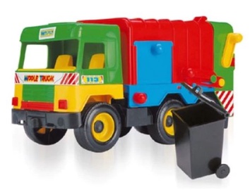 Rotaļlietu smagā tehnika Wader Middle Truck Garbage 32380, daudzkrāsaina