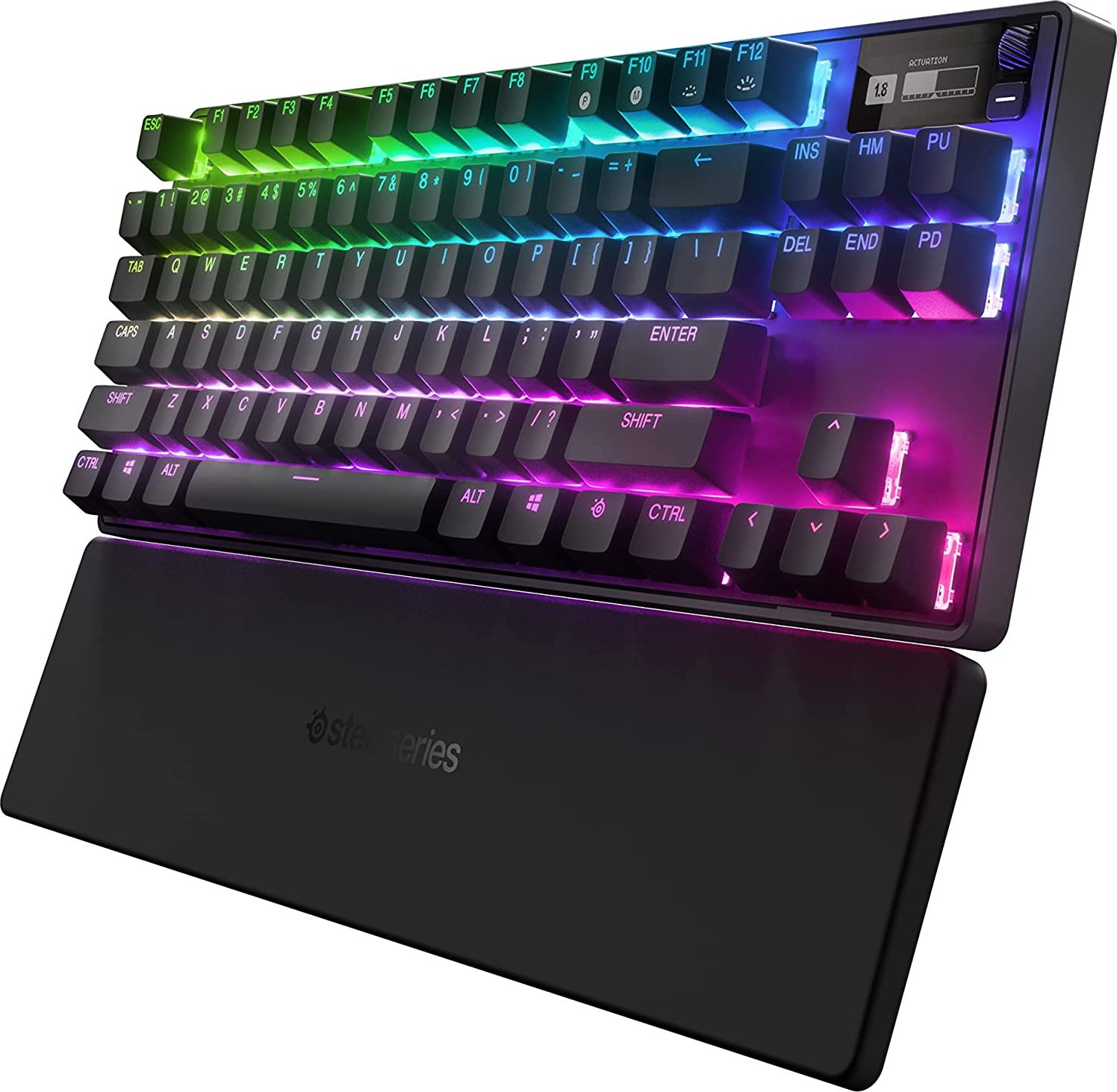 Klaviatūra Steelseries Apex Apex Pro TKL OmniPoint 2.0, EN, juoda, belaidė  - Senukai.lt