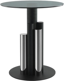 Журнальный столик Kayoom Ontario 225, серебристый/серый, 46 см x 46 см x 50 см