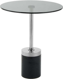 Kafijas galdiņš Kayoom Lana 125, melna/grafīta, 46 cm x 46 cm x 53 cm