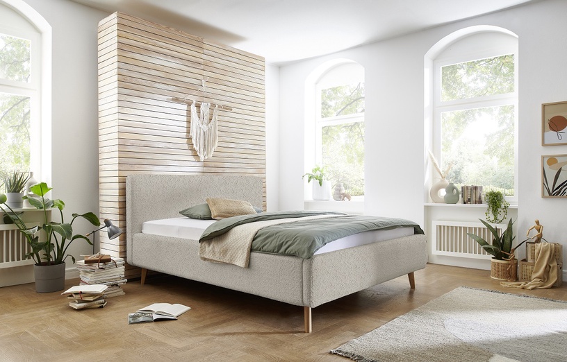 Кровать Mattis Abriamo, 140 x 200 cm, бежевый, с решеткой